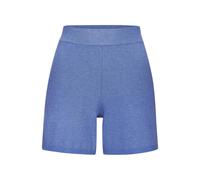 Shorts COPENHAGEN STUDIOS, Damen, Gr. 48/50, N-Gr, blau, Rippstrick, Obermaterial: 50% Viskose, 28% Polyester, 22% Nylon, unifarben, bequem ca. Mitte Oberschenkel, Hosen Shorts, aus hochwertigem Ripps