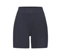 Shorts COPENHAGEN STUDIOS, Damen, Gr. 48/50, N-Gr, marine, Rippstrick, Obermaterial: 50% Viskose, 28% Polyester, 22% Nylon, unifarben, bequem ca. Mitte Oberschenkel, Hosen Shorts, aus hochwertigem Rip