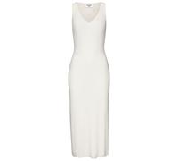 Strickkleid COPENHAGEN STUDIOS, Damen, Gr. 48/50, N-Gr, creme, Feinripp, Obermaterial: 50% Viskose, 28% Polyester, 22% Polyamid, unifarben, figurbetont lang, V-Ausschnitt, Kleider Strickkleid, aus hoc