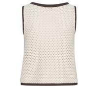 COPENHAGEN STUDIOS Stricktop Damen beige-braun Gr.L