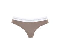String COPENHAGEN STUDIOS, Damen, Gr. XL (42), braun, Single Jersey, Obermaterial: 50% Modal (TENCEL™), 45% Baumwolle, 5% Elasthan (LYCRA), kontrastfarbene Details, unifarben, körpernah, Unterhosen St