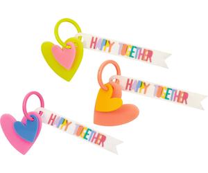 Coppenrath - Schlüsselanhänger Herz - Happy together, sort.