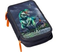 Coppenrath Verlag 16743 T-Rex World 3-Fach Federmäppchen (mit 3D-Druck)