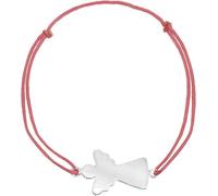 Armband - Armband mit Schutzengelanhänger (versilbert)