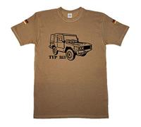 Copytec BW Tropen Typ 183 Iltis original Tropenshirt nach TL ISAF KSK Bundeswehr #14774, Größe:L, Farbe:Khaki