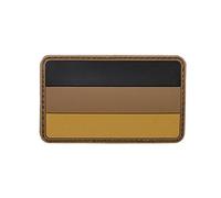 Copytec DEU Patch 3D Rubber Deutschland Germany Germania German Fahne Deutsch Aufnäher Klett Uniform Bundeswehr 8cmx5cm #20484