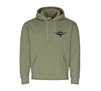Copytec JaKdo Österreich Jagdkommando Spezialeinheit Bundesheer Wiener Neustadt Fernspäh FschJg Hoodie Kapuzenpullover #18817, Größe:L, Farbe:Oliv