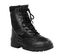 Copytec Kommando Einsatz Stiefel Tactical Bundeswehr US Army Springerstiefel schwarz Polizei Survival Miltär Armee Security Outdoor Kampfstiefel (47, schwarz)