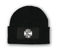 Copytec Mütze/Beenie - Sanitäter Sanitätsdienst Bw Bundeswehr Erste Hilfe Zeichen Logo Abzeichen Winter Wollmütze #7042m