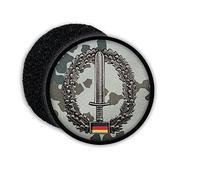 Copytec Patch BW Kommando Spezialkräfte ISAF KSK Barett Abzeichen Einheit Bundeswehr Patch Tarnung Schwert #20865