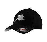 Copytec Sägefisch U-Boot U96 Alfashirt Wappen Abzeichen Einheit - Kappe #360, Farbe:Schwarz, Flexfit Kappe:S/M