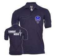 Copytec Tactical Polo Combat Medic US Army Bundeswehr Sanitäter Arzt Retter #22953, Größe:4XL, Farbe:Dunkelblau