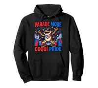 Coqui Pride Parade im Boricua-Design aus Puerto Rico Pullover Hoodie