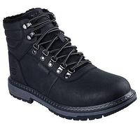 Skechers Herren Corado Memphis Wanderstiefel, Black Synthetic/Mesh, 47.5 EU