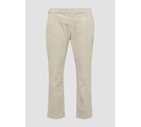 Cord-Chino aus Baumwollstretch mit Bundfalten 46/32 Beige 2158896.8030.46_32