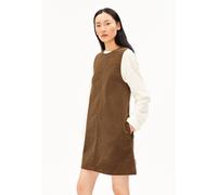 CORD-MINI-KLEID | Bio-Baumwoll Mix - braun (XS)