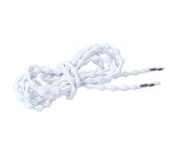 CORD ON - Elastische Schnürsenkel für Lauf- und Triathlon-Schuhe, kein Schnüren, verstellbar, speziell für Sport, Größe 2,5-5,6 mm, 1 Paar, Weiß, 150