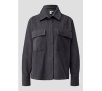 Cord-Overshirt mit Brusttaschen 40 grau 2170002.9859.40