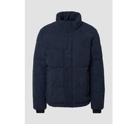 Cord-Pufferjacke mit sportiven Details L blau 2167446.5922.L