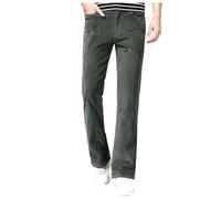 Cord Schlaghose Herren Cordhose Weite Bein Hose Elastisch Taille Sweathose mit Taschen Einfarbig Lang Freizeithose Bequeme Arbeitshosen Winter Warme Hosen Jogginghose Winterhose (GN1, 30)