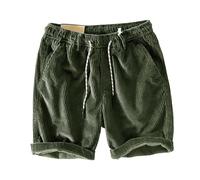 Cord Shorts Herren Kurz Hose Sommer Cordshorts Herren-Trainings-Shorts athletischer Jogger Kurze Shorts für Herren Kurze Hosen Shorts Mit Taschen Loose Beach Short Cargoshorts
