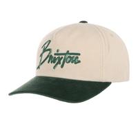 Cord Snapback Cap by Brixton weiß-grün One Size