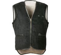 Cord Weste mit Webpelz,Farbe schwarz, Gr.M