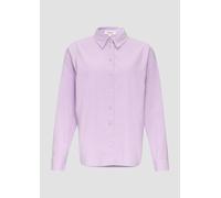 Cordbluse im Relaxed Fit mit Naht-Details 44 lila 2155173.4703.44