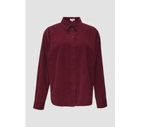 Cordbluse im Relaxed Fit mit Naht-Details 44 rot 2160451.3874.44