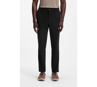 Cordhose BOSS GREEN "TR Commuter Tap Cord", Herren, Gr. 48, N-Gr, schwarz (schwarz001), Cord, Obermaterial: 100% Polyester, unifarben, regular fit lang, Hosen Cordhose (25110739-48) schwarz001
