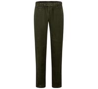 Cordhose BUGATTI, Herren, Gr. 36, Länge 36, grün (oliv), 95% Baumwolle, 4% Polyester, 1% Elasthan, unifarben, slim fit, Hosen Cordhose, aus elastischer Baumwolle (14628735-36)