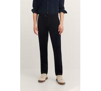 Cordhose BUGATTI "Modern Fit", Herren, Gr. 32, Länge 32, blau (390, marine), 77% Baumwolle, 22% Lyocell, 1% Elasthan, unifarben, normal, Hosen Cordhose, mit Soft Touch & Stretch-Komfort (29680401-32)