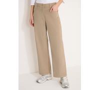 Cordhose CECIL, Damen, Gr. 30, Länge 30, silbery beige, Web, 98% Baumwolle, 2% Elasthan, unifarben, comfort fit normal, Hosen Cordhose, in Cord-Optik (84824521-30) silbery beige