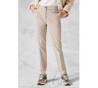 Cordhose CECIL Gr. 32, Länge 28, beige (light hazel beige) Damen Hosen (22964662-32) light hazel beige