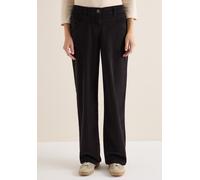 Cordhose CECIL, Damen, Gr. 34, Länge 30, carbon grau, Web, 98% Baumwolle, 2% Elasthan, unifarben, loose fit normal, Hosen Cordhose, High Waist (30208843-34) carbon grau