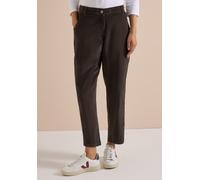 Cordhose CECIL, Damen, Gr. 36, Länge 28, pine needle grün, Web, 98% Baumwolle, 2% Elasthan, unifarben, comfort fit knöchelfrei, Hosen Cordhose, in Cord-Optik (91016004-36) pine needle grün