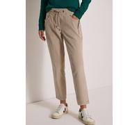 Cordhose CECIL, Damen, Gr. L, Länge 28, silbery beige, Cord, 98% Baumwolle, 2% Elasthan, unifarben, comfort fit lang, Hosen Cordhose, Middle Waist (68514853-L) silbery beige