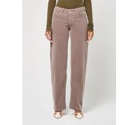 Cordhose GANG "94RIVER", Damen, Gr. 25, Normalgrößen, beige (light taupe), 99% Baumwolle, 1% Elasthan, unifarben, regular fit lang, Hosen Cordhose, im 5-Pocket-Style (87084531-25) light taupe