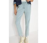 Cordhose CECIL, Damen, Gr. XL, Länge 30, light mint blau, Web, 98% Baumwolle, 2% Elasthan, unifarben, comfort fit lang, Hosen Cordhose, aus Baumwolle mit Stretchanteil (72486906-XL) light mint blau