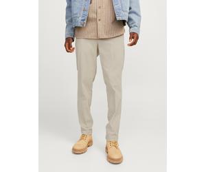 Cordhose JACK & JONES "JPSTACE JJCORDUROY CHINO SN", Herren, Gr. 30, Länge 30, gelb (moonbeam), Web, Obermaterial: 98% Baumwolle, 2% Elasthan, unifarben, regular fit normal, Hosen Cordhose (11862952-3