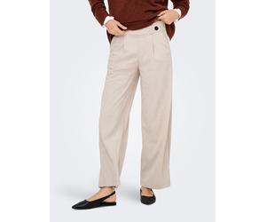Cordhose JDY "JDYGEGGO CORD PANT JRS NOOS", Damen, Gr. M (38), Länge 32, pumice stone, Cord, Obermaterial: 100% Polyester, unifarben, loose fit lang, Hosen Cordhose, Polyester, loose fit (82164920-M)