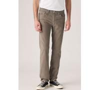 Cordhose LEVI'S "511 Slim", Herren, Gr. 33, Länge 32, smokey taupe s 14w cord, Cord, Obermaterial: 83% Baumwolle, 15% Polyester, 2% Elasthan, slim fit lang, Hosen Cordhose, Im 5-Pocket-Style (13283114