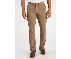 Cordhose LINDBERGH "Cordhose Regular Fit", Herren, Gr. 36, Länge 34, beige (light sand), Obermaterial: 98% Baumwolle, 2% Elasthan, unifarben, regular fit, Hosen Cordhose (99967650-36) light sand