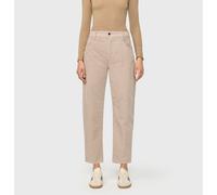 Cordhose MAC, Damen, Gr. 42, N-Gr, beige (light beigol), Obermaterial: 98% Baumwolle, 2% Elasthan, unifarben, 7/8-Länge, Hosen Cordhose, 5-Pocket-Style, weites Bein (68718747-42) light beigol