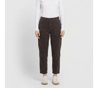 Cordhose MAC, Damen, Gr. 42, N-Gr, truffle brol, Obermaterial: 90% Polyester, 10% Polyamid, unifarben, lang, Hosen Cordhose, feiner Glanz, mittlere Leibhöhe, Relaxed Fit (42693828-42) truffle brol