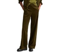 Cordhose MARC O'POLO, Damen, Gr. 44, N-Gr, braun (mossy olive), Cord, Obermaterial: 100% Baumwolle, relaxed fit, Hosen Cordhose, relaxed fit, aus reinem Organic Cotton, aus Breitcord (96468024-44) mos