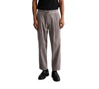 Chinohose MARC O'POLO DENIM "aus reine Bio-Baumwolle", Herren, Gr. L, Normalgrößen, beige (dolphin), Obermaterial: 100% Baumwolle, unifarben, relaxed fit knöchelfrei, Hosen Chinohose (36862509-L) dolp