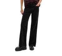 Cordhose MARC O'POLO "MARTHE FLARED", Damen, Gr. 36, N-Gr, schwarz, Cord, Obermaterial: 98% Baumwolle, 2% Elasthan, unifarben, flare fit lang, Hosen Cordhose, aus Stretch-Baumwolle, Flared Fit (457981