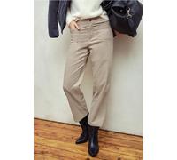 Street One Studio Frauen Cordhose mit Patch Pockets in Beige, Gr: 40