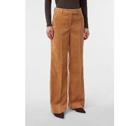 Cordhose mit Wide Leg braun 42/REG